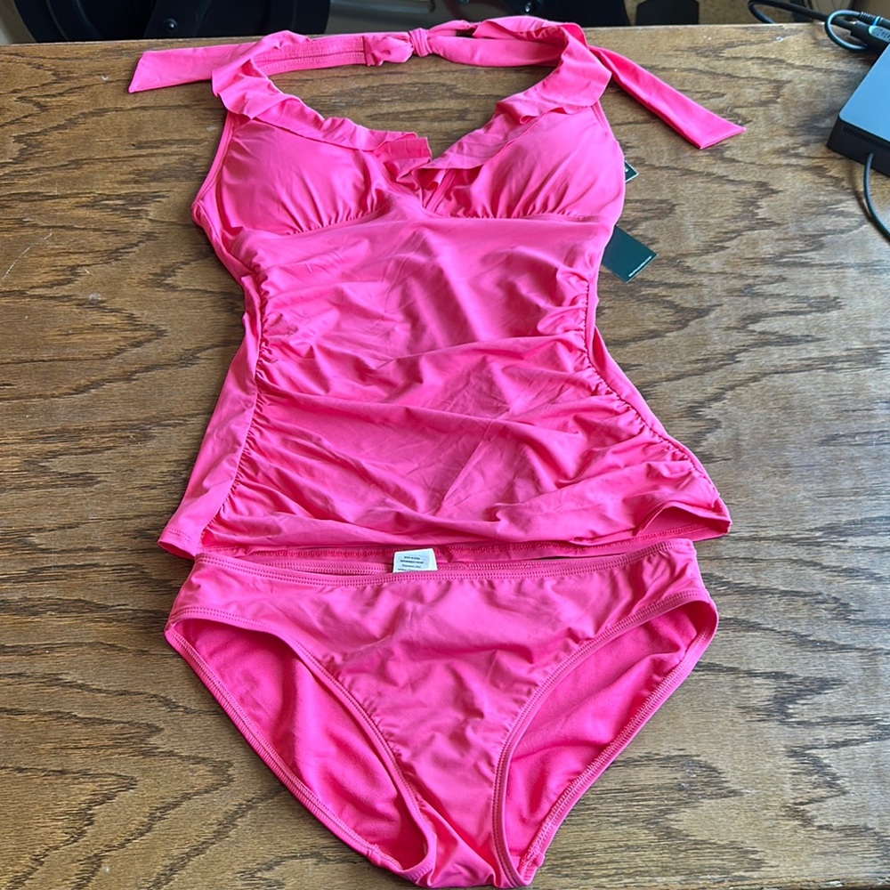 Ralph Lauren Vibrant Pink Tankiki